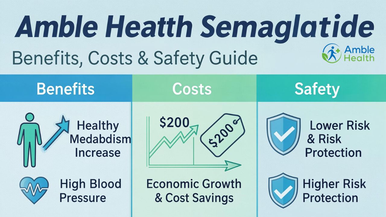 Amble Health Semaglutide Benefits, Costs & Safety Guide