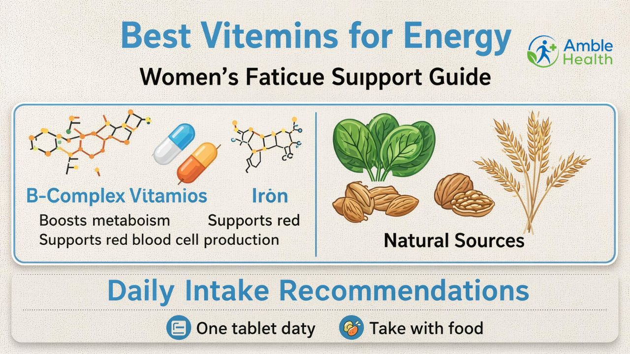 Best Vitamins for Energy Women’s Fatigue Support Guide
